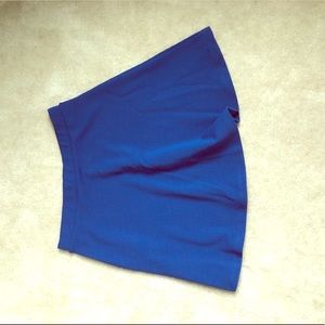 Blue skirt